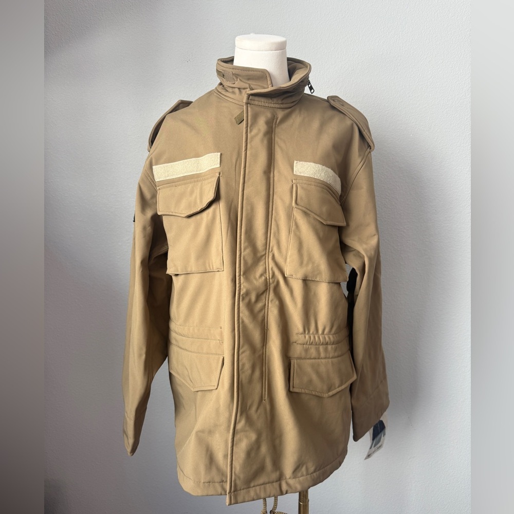 Rothco NWT M-65 Oft Shell Field Jacket Military Khaki